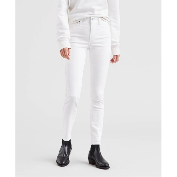 LEVIS HIGH RISE SKINNY JEANS - Picture 1 of 8